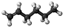1-Hexene molecule