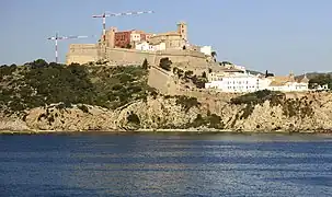 Dalt Vila from the sea