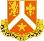 101st Signal Battalion"Pro Patria Et Unitate"(For Country and Unity)