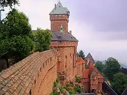 The Château du Haut-Kœnigsbourg north of Colmar