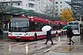 Image 17Trolleybuses outside Salzburg Hbf, Austria