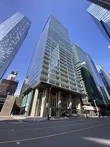 PwC Tower on the right of 120 Bremner Blvd, Toronto, Ontario, Canada