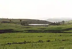 The fertile lands of Melfa with Chini pond