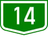14 main road shield