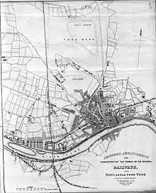 Richard Grainger's 1836 proposal for a Central Railway Depot