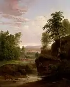 View toward the Hudson River, 1839, Princeton University Art Museum