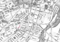 Detail of 1898 map of Boston, showing Odd Fellows Building