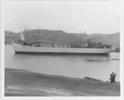USS LST-662 afloat just after launching