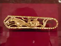 Horse. Burial mound Issyk (5th–4th centuries BC)