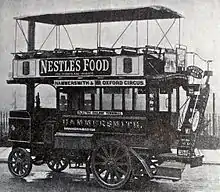 Image 2501902 Thornycroft Steam bus used by London Road car Co Ltd (from Steam bus)