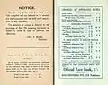 1941 Sydney Cup racebook showing Entrance Gate charges.
