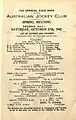 1942 AJC Metropolitan Handicap showing raceday officials.
