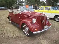 A 1948 Ford Anglia A54A Tourer (showing the third and final A54A grille style)