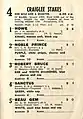 Starters and results of the 1948 VRC Craiglee Stakes.