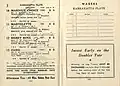 1953 WATC Karrakatta Plate page starters and results.