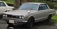Facelift Nissan Skyline 2000GT hardtop coupé (KGC10)