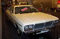 The last Australian Valiant, built 28 August 1981 after Chrysler Australia had been sold off to Mitsubishi.