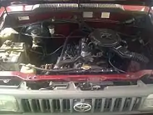 1.8&nbsp;L 7K engine in the 1995 Kijang