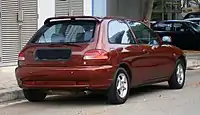 Proton Persona Compact (3-door) .mw-parser-output .hatnote{font-style:italic}.mw-parser-output div.hatnote{padding-left:1.6em;margin-bottom:0.5em}.mw-parser-output .hatnote i{font-style:normal}.mw-parser-output .hatnote+link+.hatnote{margin-top:-0.5em}Main article: Proton Satria