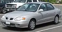 Facelift Hyundai Elantra sedan (USA)