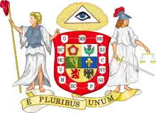 1776 proposal for the Great Seal of the United States with a double-headed eagle as the symbol for German Americans