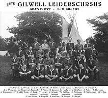 Image 1First Gilwell Wood Badge in the Netherlands, July 1923