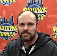 King during an appearance atMidtown Comics in Manhattan