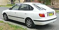 Pre-facelift Hyundai Elantra GL Liftback (Australia)