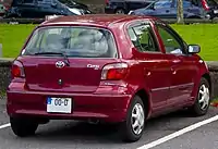 Pre-facelift: Vitz Clavia 5-door