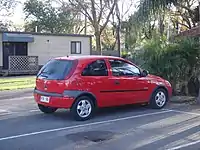 2002 XC Holden Barina 3-door hatchback (Opel Corsa C)