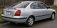 Pre-facelift Hyundai Elantra GLS sedan (Australia)