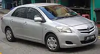 2008–2010 Toyota Vios 1.5 J (NCP93R; pre-facelift, Malaysia)