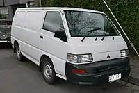 1986–2013 Mitsubishi Express (SF/SG/SH/SJ) .mw-parser-output .hatnote{font-style:italic}.mw-parser-output div.hatnote{padding-left:1.6em;margin-bottom:0.5em}.mw-parser-output .hatnote i{font-style:normal}.mw-parser-output .hatnote+link+.hatnote{margin-top:-0.5em}Main article: Mitsubishi Delica