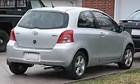 Pre-facelift: Yaris 3-door (Canada)
