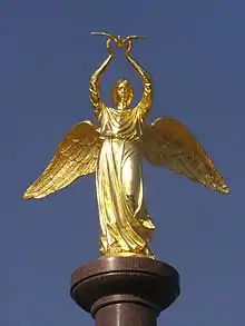 The Kind Angel of Peace monument (Donetsk, Ukraine)