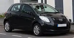 Hatchback .mw-parser-output .hatnote{font-style:italic}.mw-parser-output div.hatnote{padding-left:1.6em;margin-bottom:0.5em}.mw-parser-output .hatnote i{font-style:normal}.mw-parser-output .hatnote+link+.hatnote{margin-top:-0.5em}Main article: Toyota Vitz (XP90)