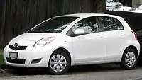 Facelift: Yaris 5-door (US)