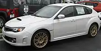 2009 WRX STI (GR, widebody hatchback)