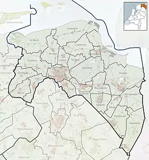Ter Apel is located in Groningen (province)