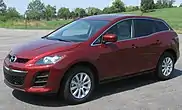 Mazda CX-7 .mw-parser-output .hatnote{font-style:italic}.mw-parser-output div.hatnote{padding-left:1.6em;margin-bottom:0.5em}.mw-parser-output .hatnote i{font-style:normal}.mw-parser-output .hatnote+link+.hatnote{margin-top:-0.5em}Main article: Mazda CX-7