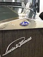 Škoda and Laurin & Klement plaques