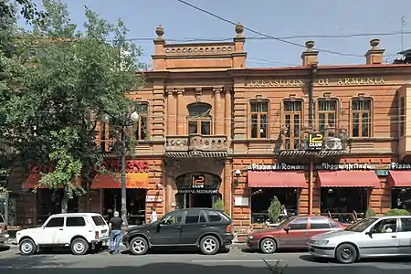 19th-century building on Abovyan street