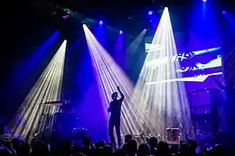 Front Line Assembly performing at the 2016 E-tropolis Festival