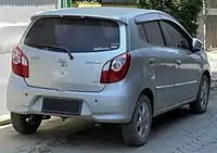 2016 Agya 1.0 G (B100RA, Indonesia)