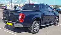 2017 Nissan Navara Tekna (pre-facelift; UK)