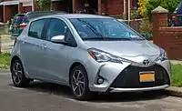 2017 facelift: Yaris SE 5-door (US)