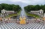 Peterhof Gardens (Saint Petersburg, Russia), 1746–1758