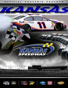 2020 Hollywood Casino 400 program cover