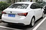 Buick Verano sedan, 2020 facelift, rear