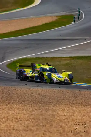 ARC Bratislava's Oreca 07 sporting an updated livery at the 2022 24 Hours of Le Mans, where they were leading LMP2 Pro-Am before a radiator failure.